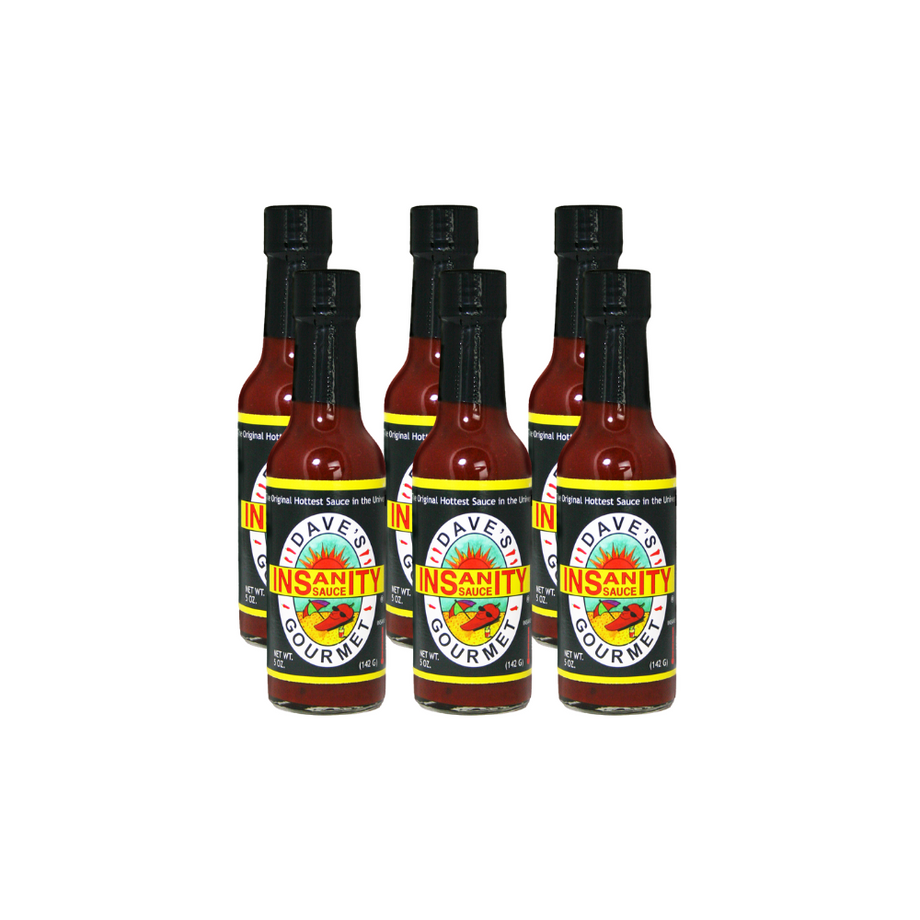 Dave gourmet total 2025 insanity hot sauce